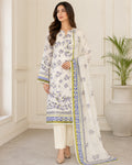 Blue Petal Grace 3 Piece Lawn Suit