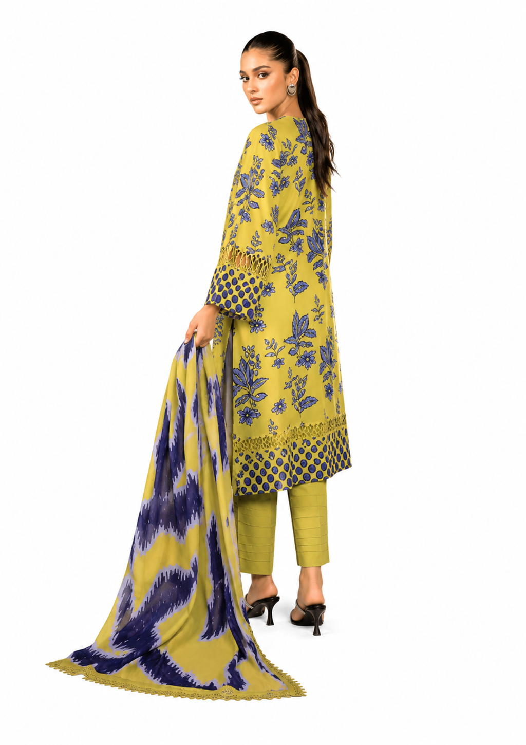 3-piece unstiched suit