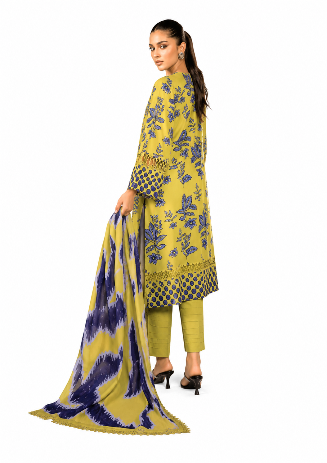 3-piece unstiched suit